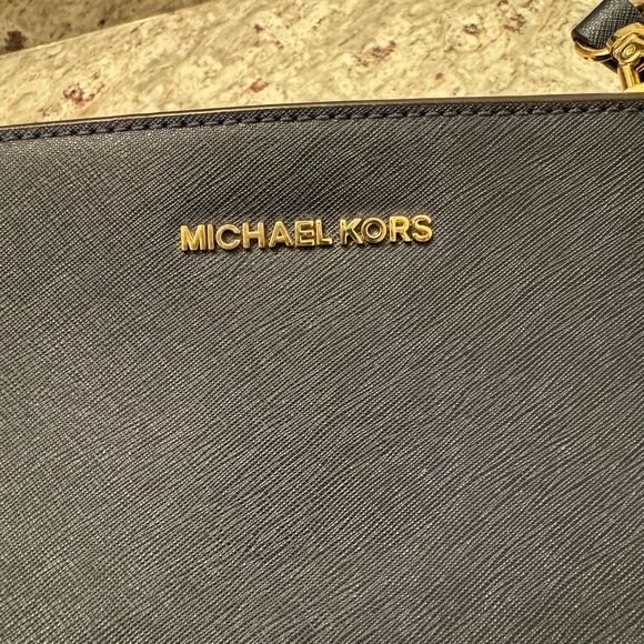 Michael Kors Navy Blue Mini Selma Crossbody - Picture 8 of 8